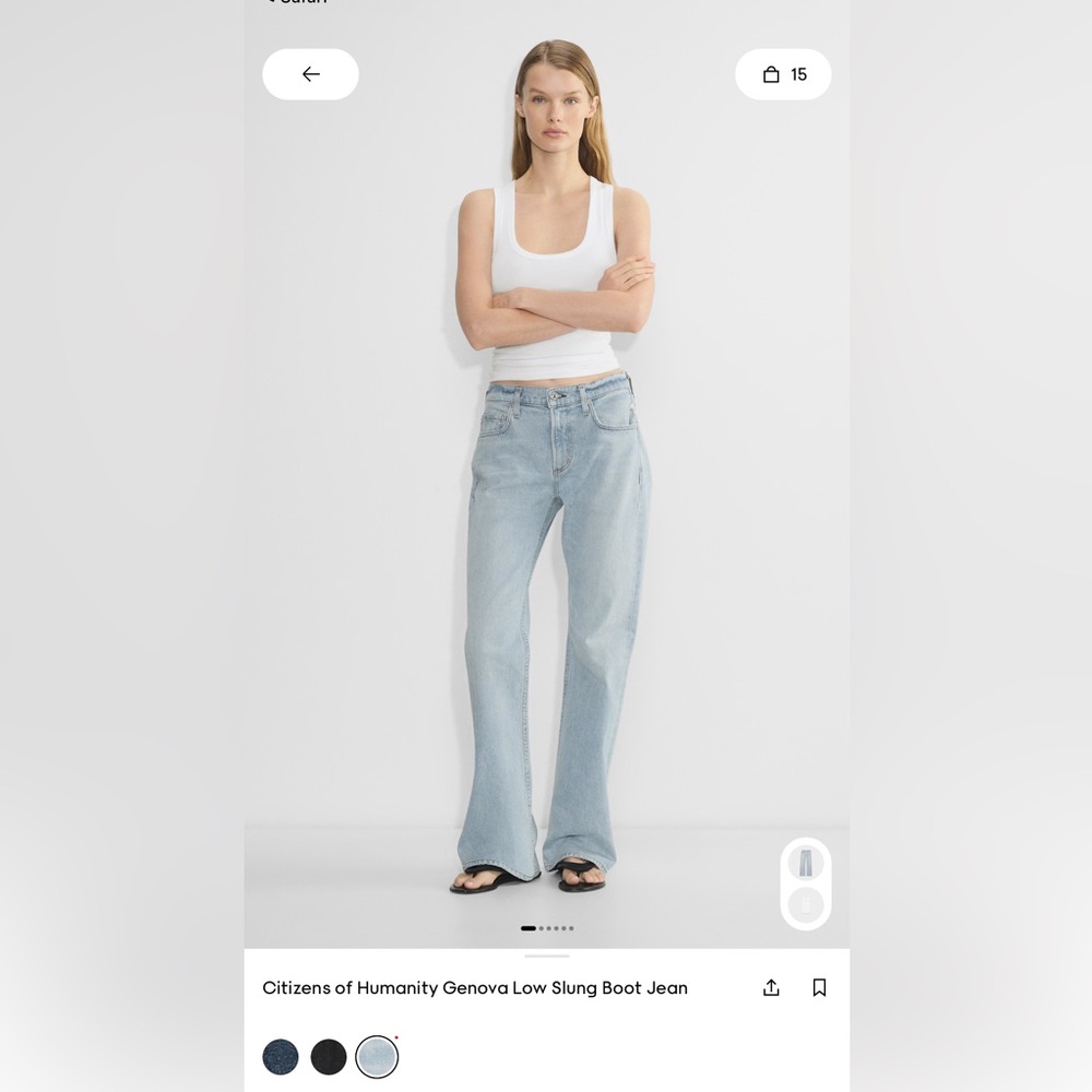 Citizens of Humanity Genova Bootcut Jeans